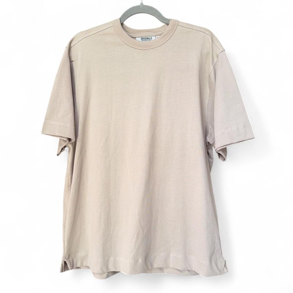 Originals Brooklyn Cloth Beige Boxy Fit Tee M